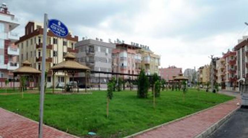 Şafak Mahallesi'ne 2 bin 400 metrekarelik park yapıldı