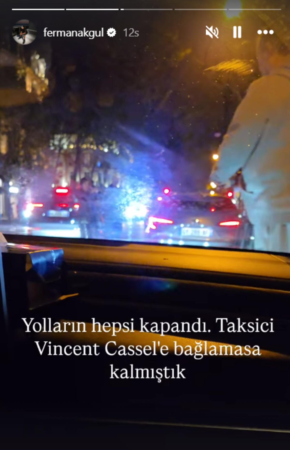 Ferman Akgül Fransa da olayların ortasında kaldı! 1