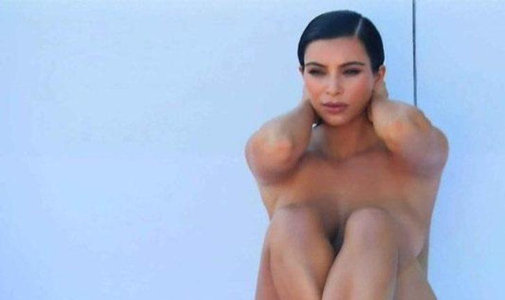 Kim Kardashian Strips Naked In Sizzling British Gq Shoot To Celebrate Winning Woman Of The Year