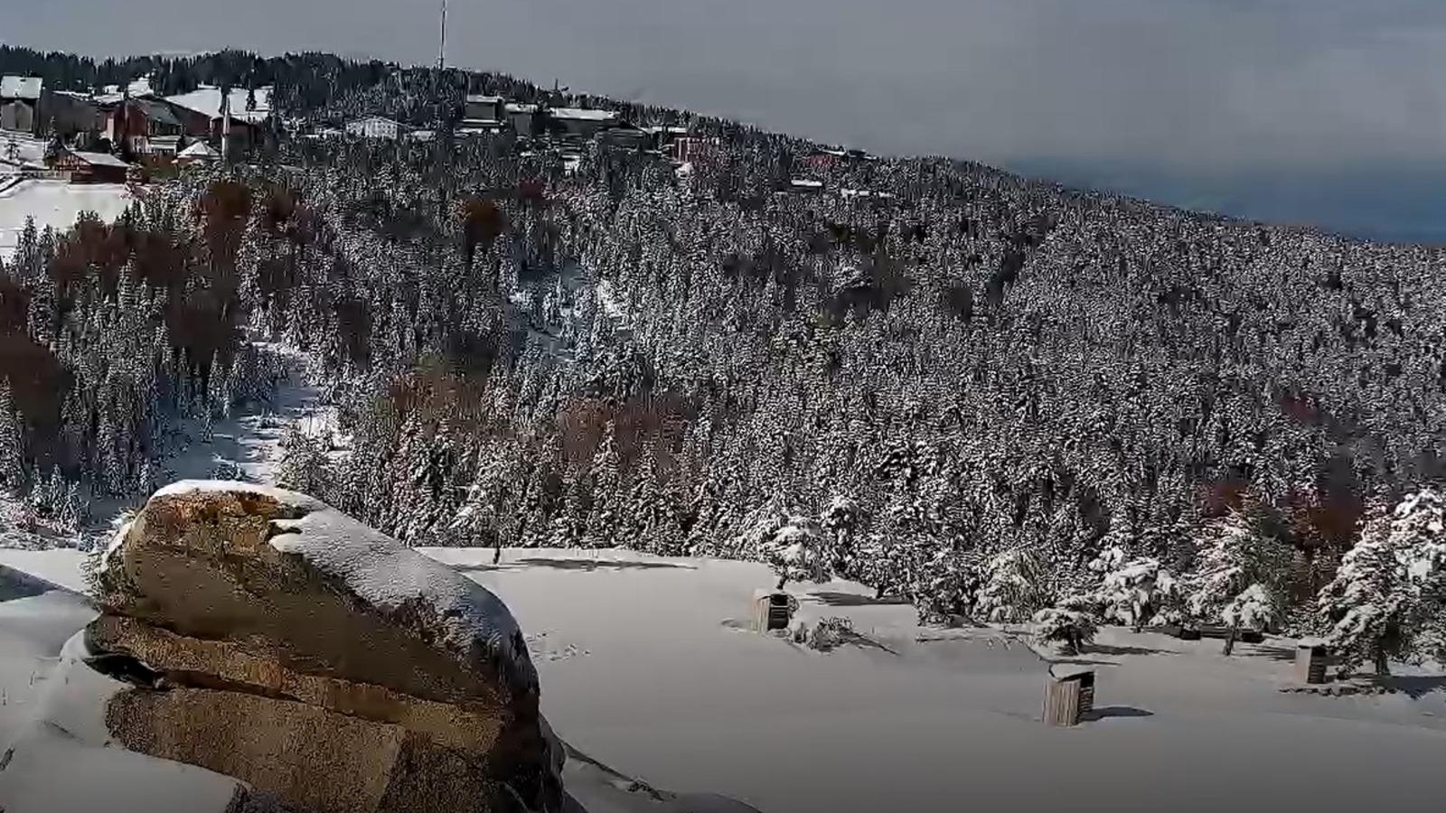 Uludağ beyaza büründü ❄️