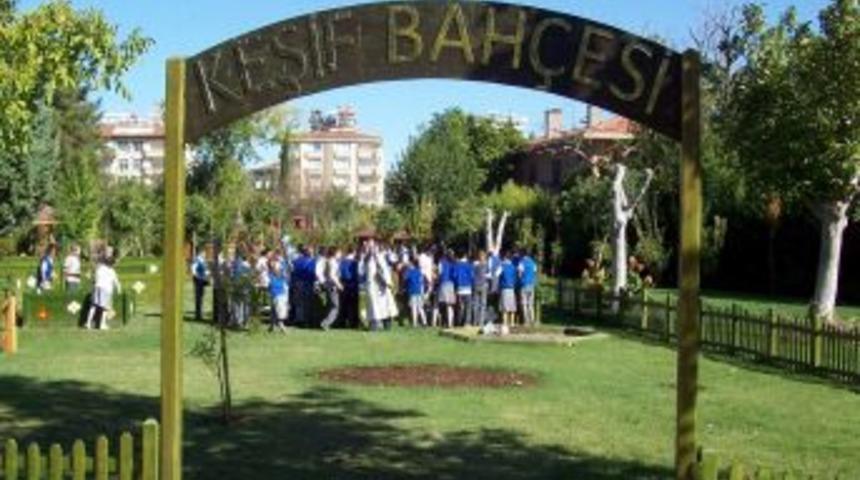 Keşif Bah&ccedil;esi, adeta okul oldu