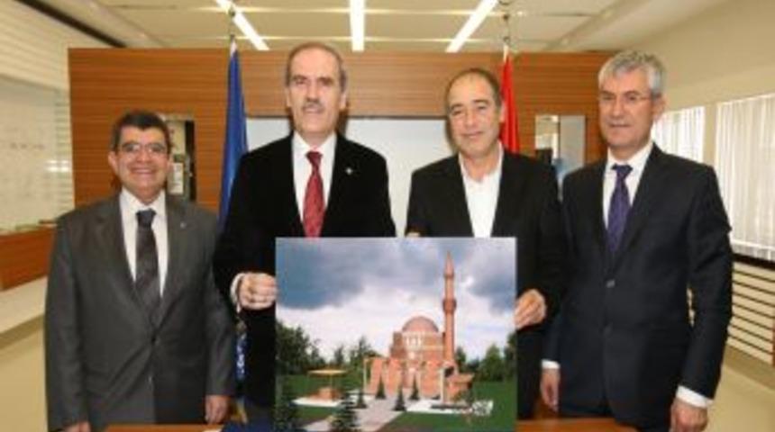 Hamitler'deki Kent Mezarlığı camiinin yapımını hayırsever Bursalı &uuml;stlendi