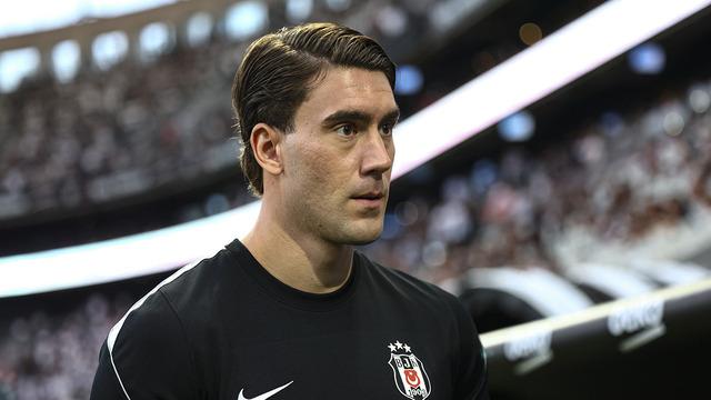 Beşiktaş'a derbi öncesi müjdeli haber! Dusan Vlahovic...