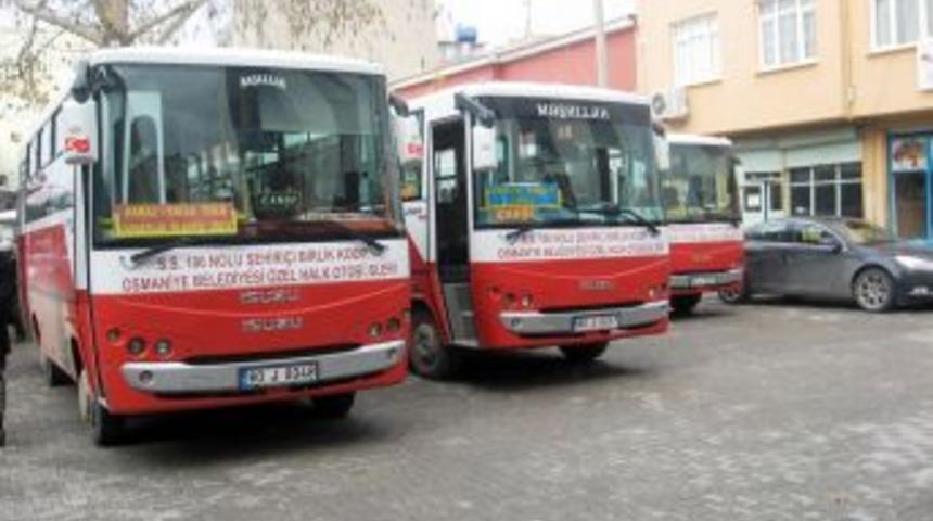 Osmaniye&rsquo;de dolmuş &uuml;cretlerine y&uuml;zde 50 zam