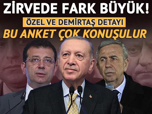 Zirvede fark b&uuml;y&uuml;k! &Ouml;zel ve Demirtaş detayı dikkat &ccedil;ekti