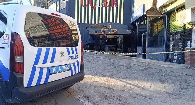 Bursa’da gece mekanına silahlı saldırı 1