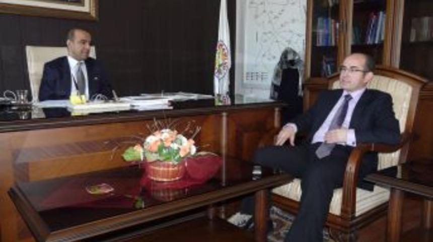 Başsavcı &Ouml;zcan&rsquo;dan Kaymam A&ccedil;ık'a ziyaret