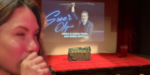 Soner Olgun'a son g&ouml;rev! Kızının bakışı y&uuml;rekleri dağladı