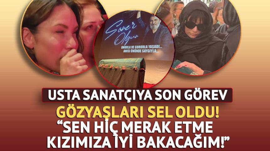Soner Olgun'a son g&ouml;rev! Kızının bakışı y&uuml;rekleri dağladı