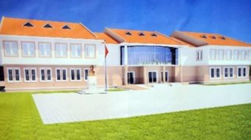 Fethiye'de kız meslek lisesinin inşaatı başladı