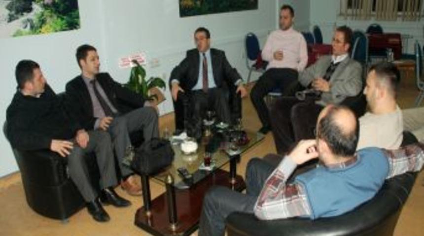 Telekom M&uuml;d&uuml;r&uuml; Ko&ccedil;al&rsquo;dan gazetecilere ziyaret