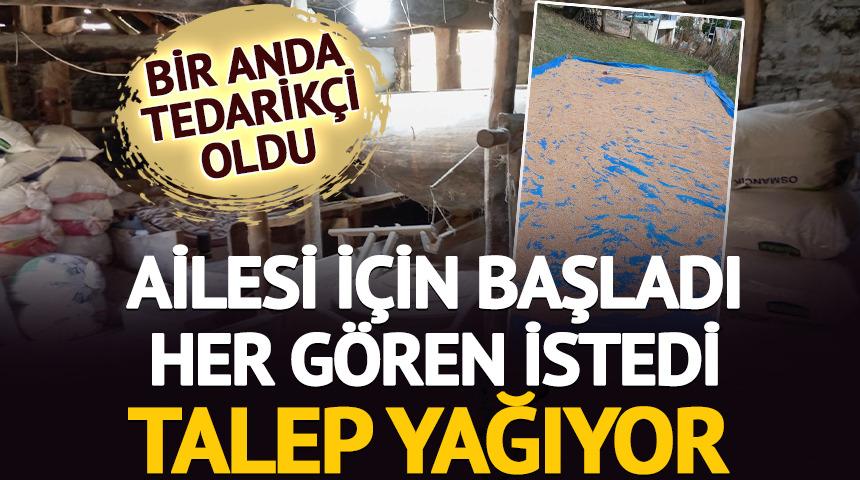 Ailesi i&ccedil;in başladı, her g&ouml;ren istedi: Talep yağıyor