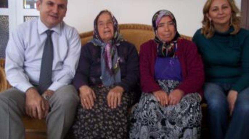 65 yaşındaki ama kadına kaymakam destek oldu
