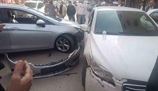 Kurtalan&rsquo;da trafik kazasında ara&ccedil;larda maddi hasar meydana geldi