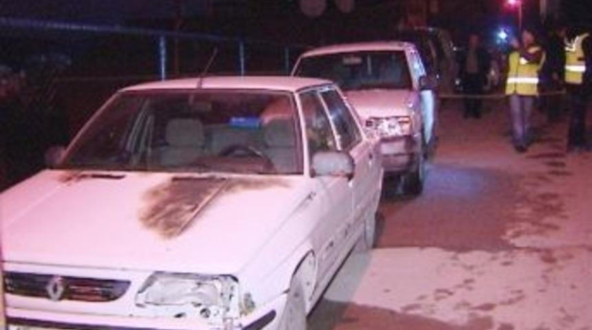 Terör yandaşları engelli otomobilini yaktı