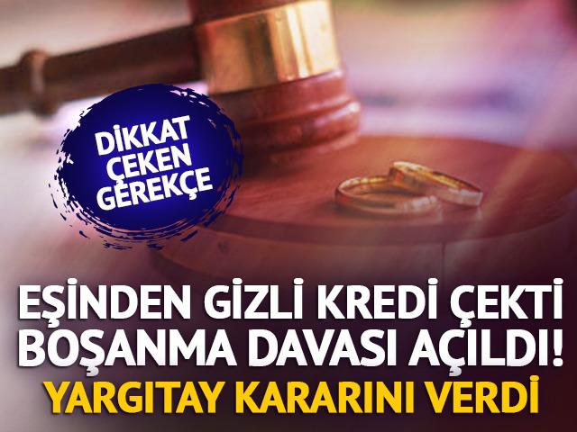 Eşinden habersiz konut kredisi &ccedil;ekti! Yargıtay'dan emsal karar