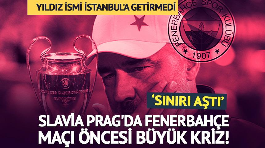 Slavia Prag'da Fenerbah&ccedil;e ma&ccedil;ı &ouml;ncesi kırmızı kart krizi!