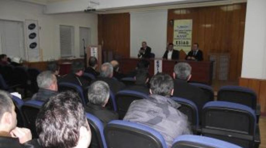 Erbaa&rsquo;da iş&ccedil;i ve işveren hukuku anlatıldı