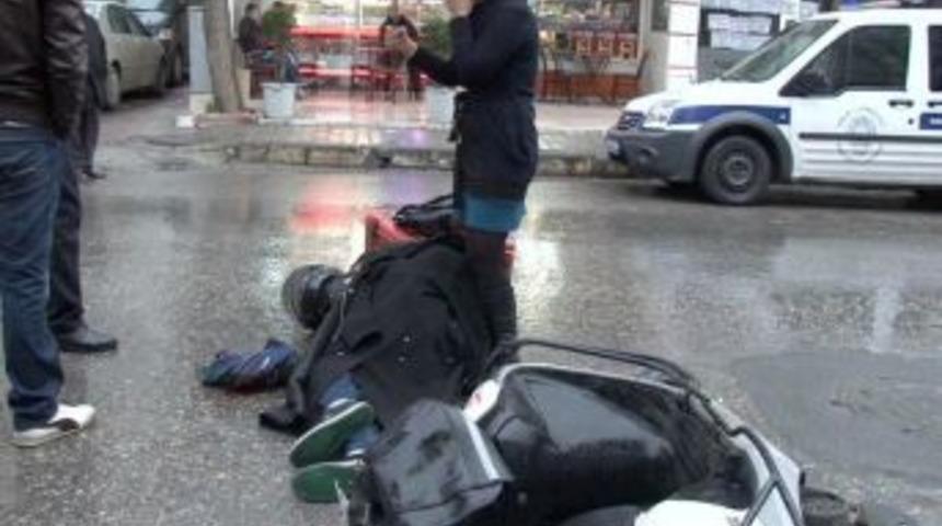 Kaza yerindeki 'me&ccedil;hul' kadının &ouml;rnek davranışı