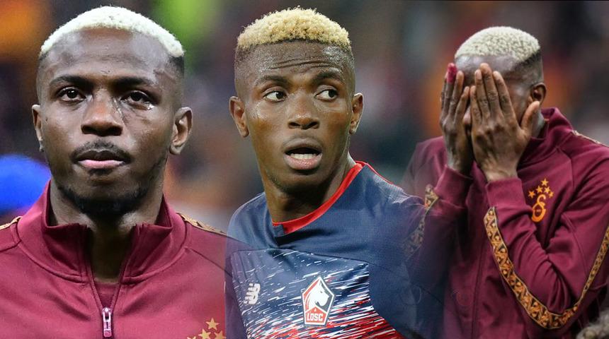 Osimhen'in kalbindeki yara! Meğer Lille-Galatasaray ma&ccedil;ı onun i&ccedil;in bambaşka anlamdaymış