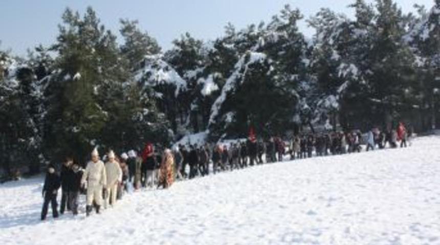 Sarıkamış Harekatı'nı anlatan &lsquo;120&rsquo; filmini sahnelediler