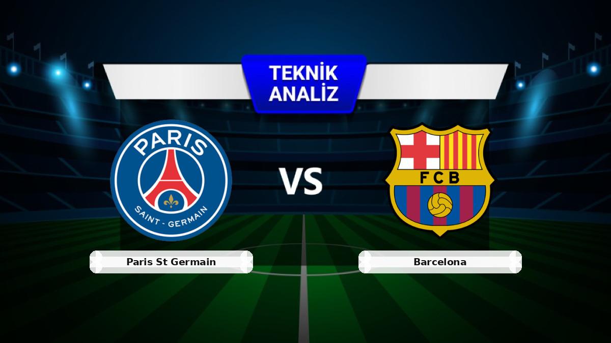 PSG den Barcelona ya Şampiyonlar Ligi nde 4 gollü darbe! 5