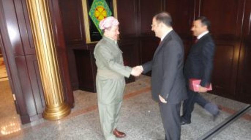 Hakkari heyeti Barzani ile g&ouml;r&uuml;şt&uuml;