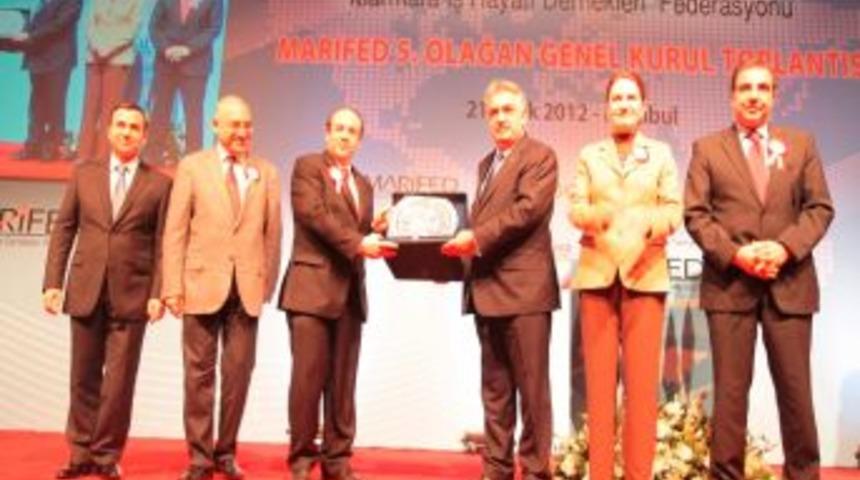 İktidar ve muhalefet MARİFED&rsquo;de buluştu, TTK ve Anayasa g&uuml;ndeme oturdu