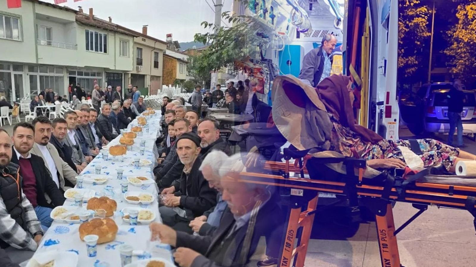 Yer: Bursa! Pilav günü etkinliğine katılan 100 kişi hastanelik oldu