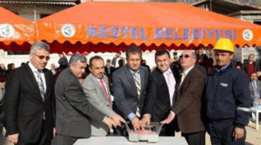 Kestel Merkez Camii'nin temeli atıldı