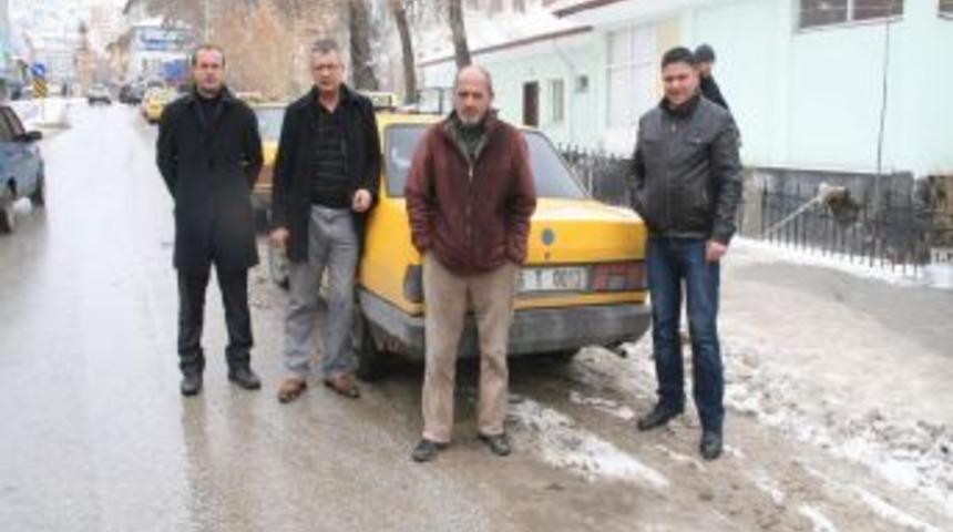 Yozgat'ta taksi esnafı iş sıkıntısı yaşıyor