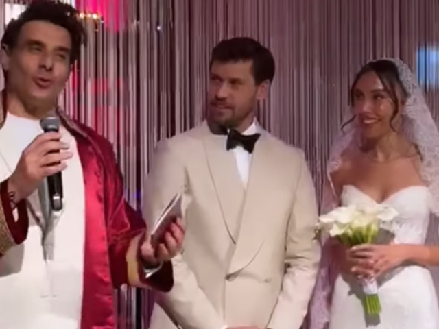 Serhan Onat ve Merve Küsmenoğlu evlendi! Cansel Elçin nikahı kıydı