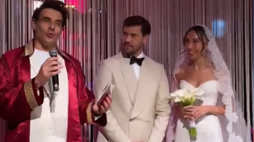 Serhan Onat ve Merve Küsmenoğlu evlendi! Cansel Elçin nikahı kıydı