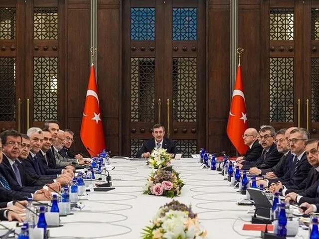Ekonomi Koordinasyon Kurulu, Cumhurbaşkanı Yardımcısı Yılmaz başkanlığında toplandı