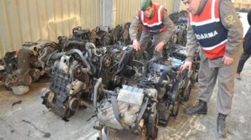 Yeni motorlar ve yedek par&ccedil;alar g&uuml;mr&uuml;kten hurda diye ge&ccedil;irildi