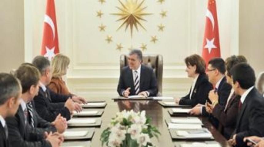 Moldova G&ouml;koğuz heyeti &Ccedil;ankaya K&ouml;şk&uuml;&rsquo;nde