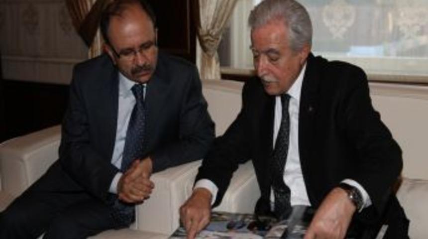 &Ccedil;KA Genel Sekreteri Şarbak&rsquo;tan Aldırmaz&rsquo;a ziyaret