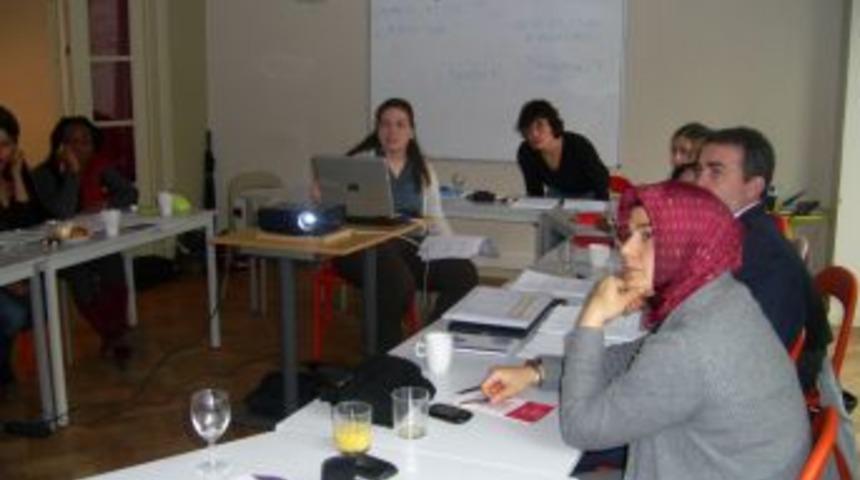 Ke&ccedil;i&ouml;ren Belediyesi Kadın Danışma Merkezi &uuml;yeleri Bel&ccedil;ika'da