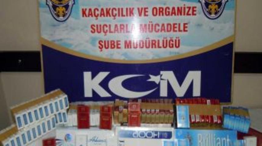 Denizli&rsquo;de 6 bin paket ka&ccedil;ak sigara ele ge&ccedil;irildi