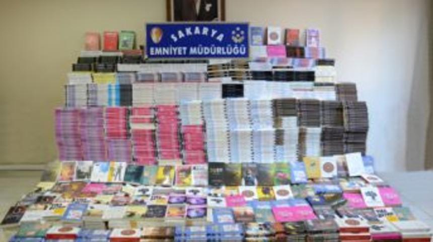Sakarya'da 9 bin 714 korsan kitap ele ge&ccedil;irildi