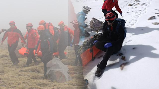 Zirve tırmanışında feci şekilde can verdi! 3 bin 400 metreden düşüp 300 metre sürüklendi
