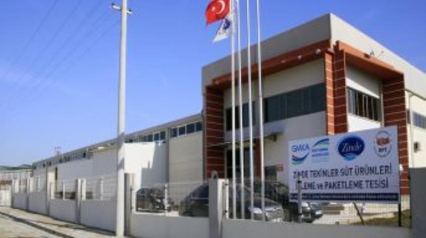 GMKA'nın desteğiyle s&uuml;t işleme kapasitesini y&uuml;zde 70 artırdı