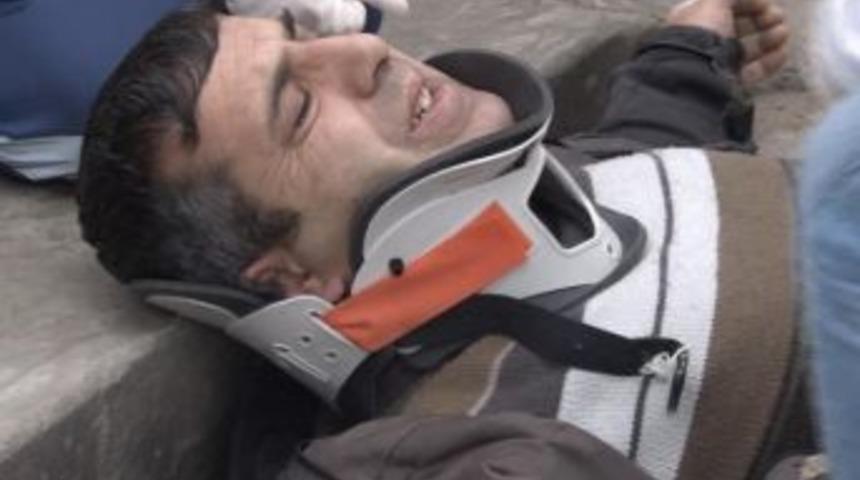 'Kamyon &ccedil;arpmış gibi' deyimi ger&ccedil;ek oldu