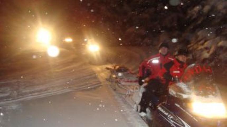 Uludağ&rsquo;da kayboldan vatandaş jandarma tarafından kurtarıldı