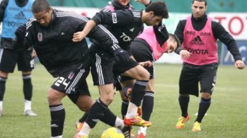 Beşiktaş, Kayserispor ma&ccedil;ı hazırlıklarına ara vermeden başladı