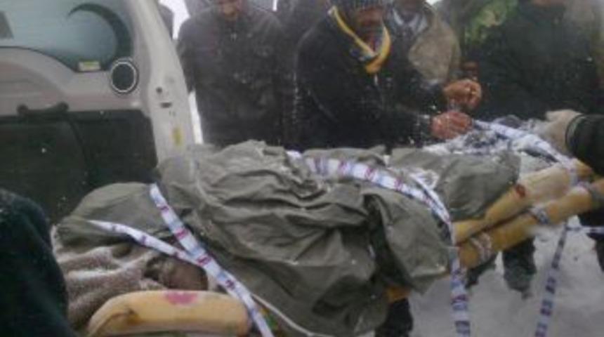 Adıyaman Gerger'de hastaneye ulaşımda kar engeli