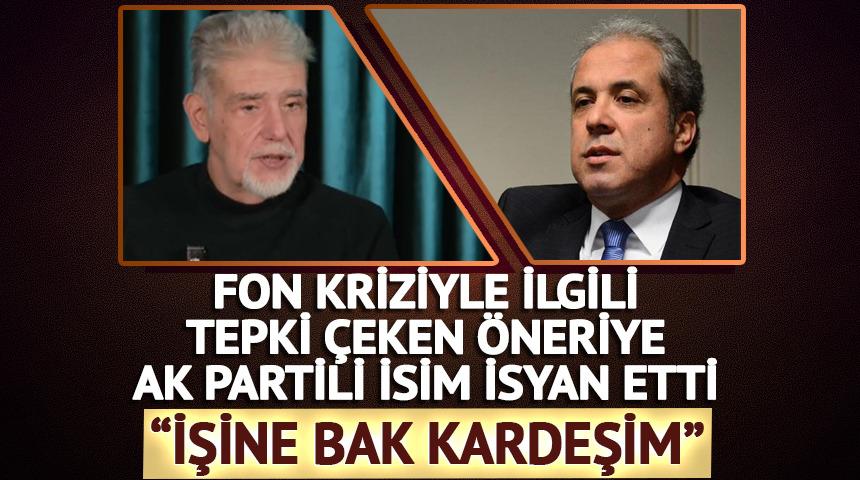 Fon kriziyle ilgili tepki &ccedil;eken &ouml;neriye AK Partili isim isyan etti: "İşine bak kardeşim"