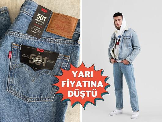 Her dönemin efsanesi: Levi's 501! Çok satanlarda birinci...