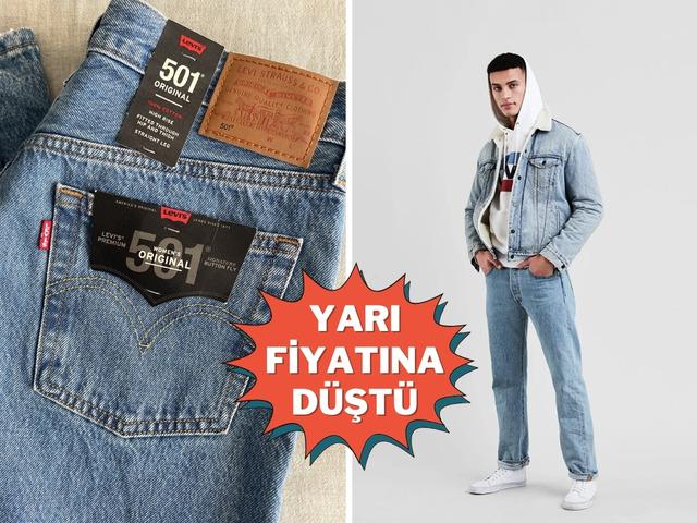 Her d&ouml;nemin efsanesi: Levi's 501! &Ccedil;ok satanlarda birinci...