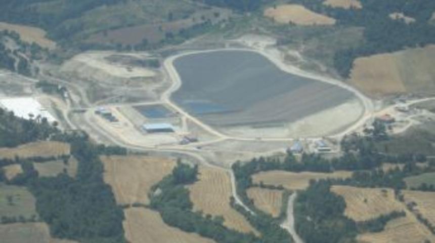 &Ccedil;anakkale'de &ccedil;&ouml;p d&ouml;kme alanı kaydı